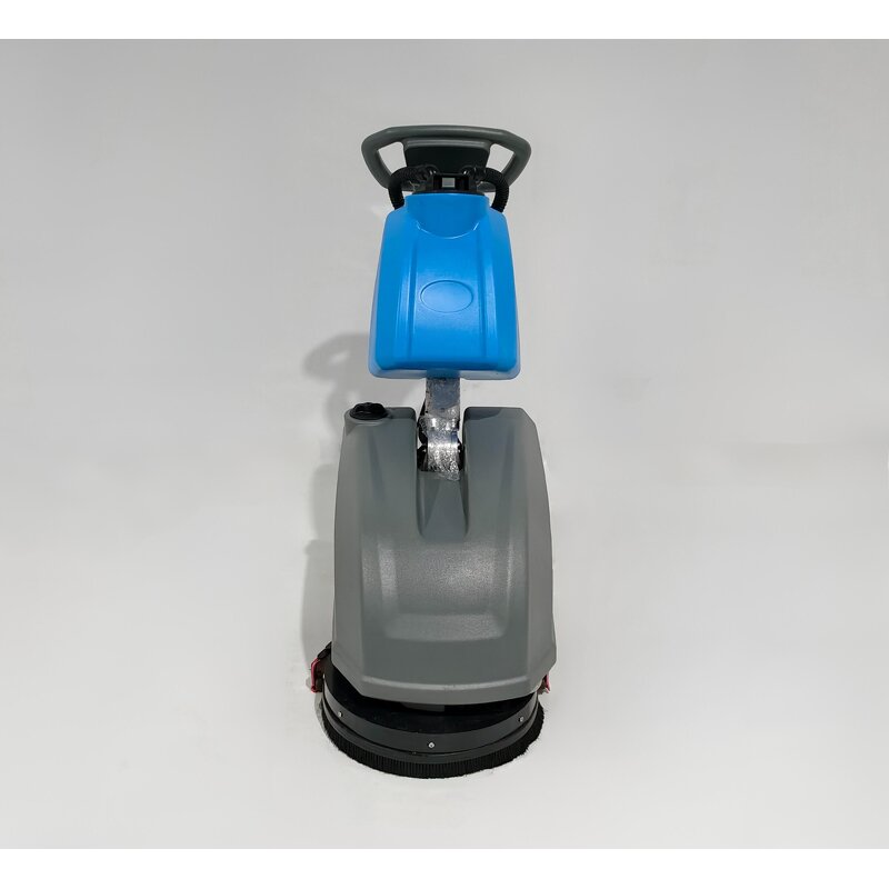 Walk-Behind Battery Scrubber - 24V Rubber Factory