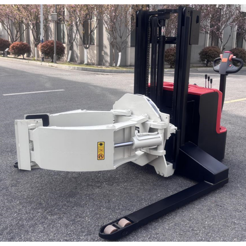 Custom Electric Stacker - Paper Roll Clamp Factory