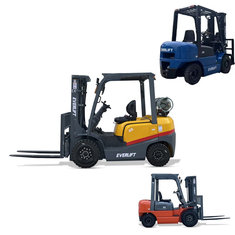 Gasoline Forklift - 2-10 Ton Load Capacity Manufacturer