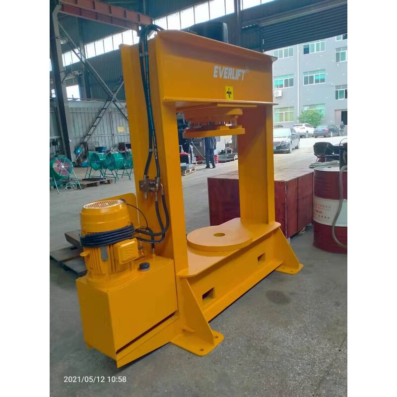 Hydraulic Solid Tire Press - 1200-2000kg CE Factory