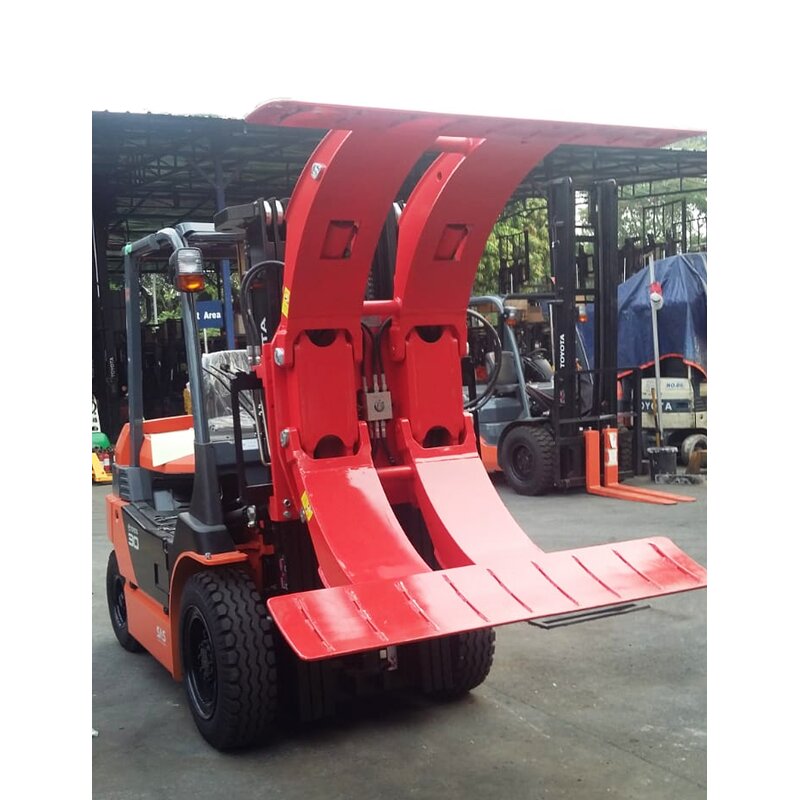 Forklift Attachment Paper Roll Clamp - 1.5-5 Ton