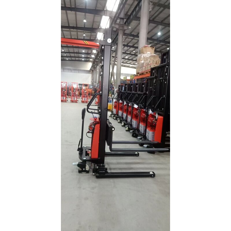 Semi Electric Stacker - 1.0-1.5ton Straddle Factory