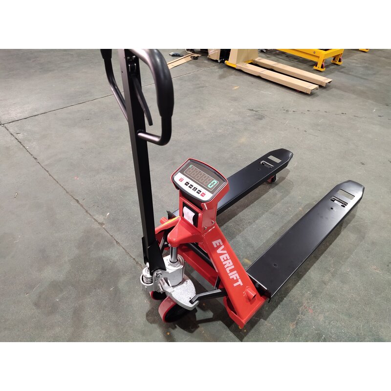 Manual Hand Pallet Truck - 2500kg Scale Printer Factory