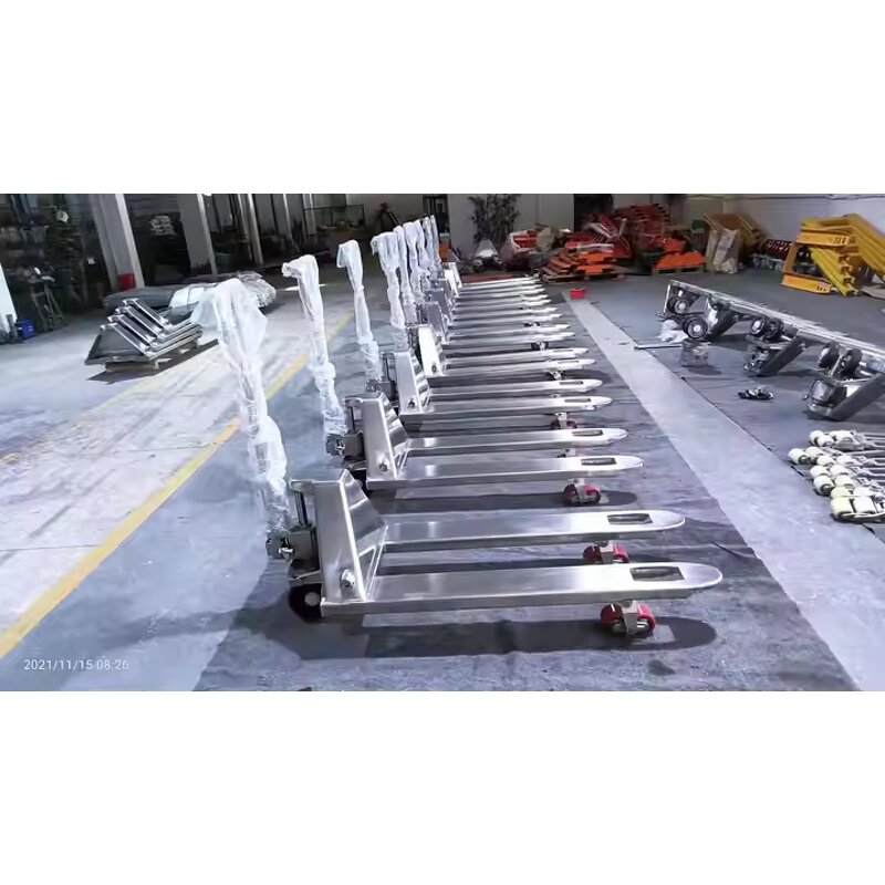 Manual Hand Pallet Truck - 2500kg Galvanized Steel Factory