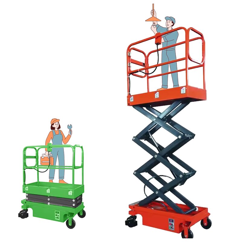 Scissor Lifter - 300kg Self Propelled Factory Price