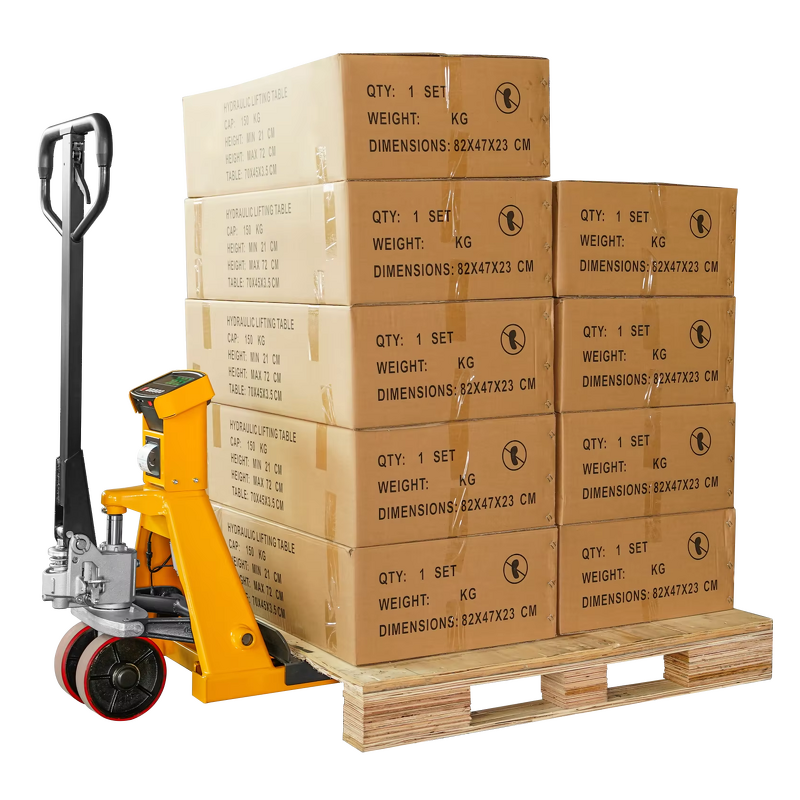 Hand Pallet Truck - 2000-2500kg Scale Printer Factory