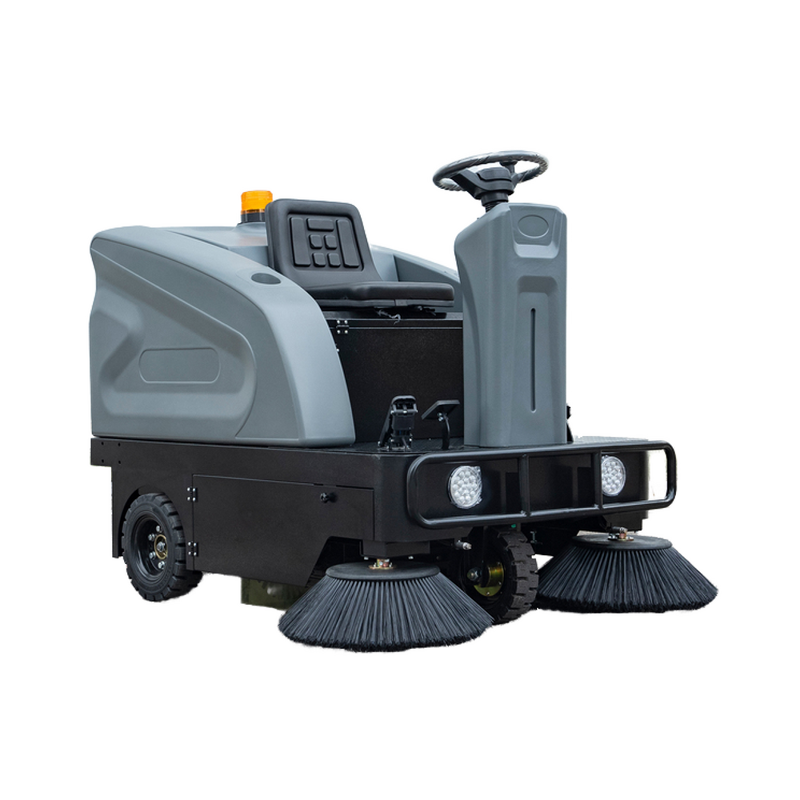 Industrial Ride-On Sweeper - Low Noise GL5 Factory