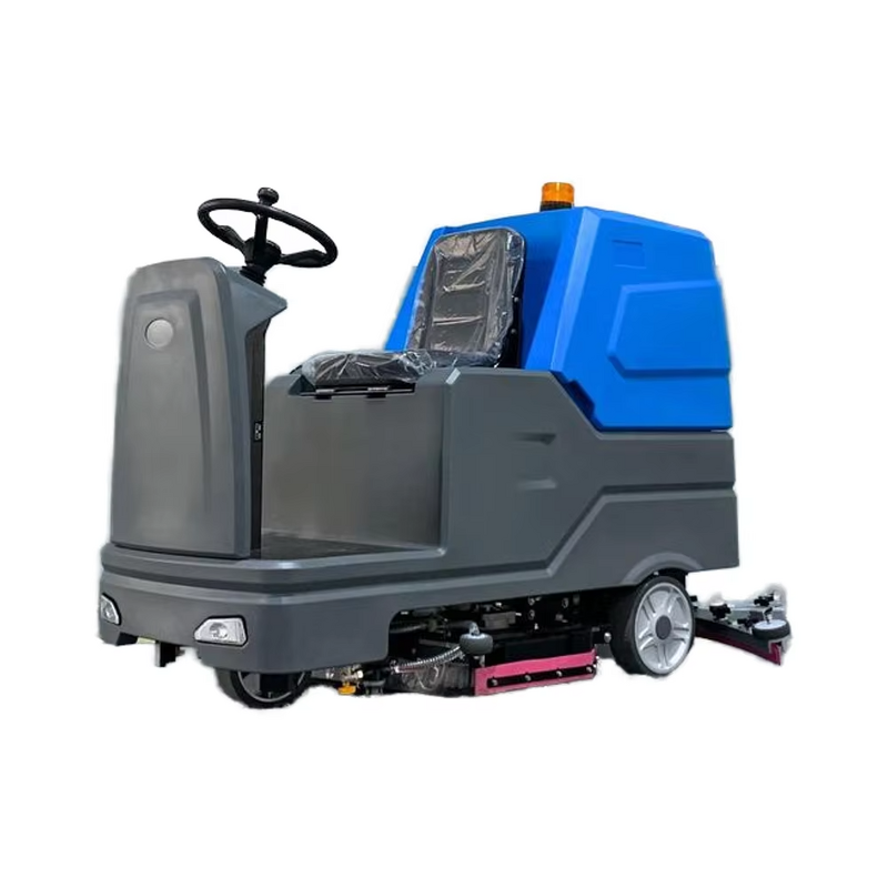 Electric Ride-On Floor Sweeper - Automatic Industrial Factory