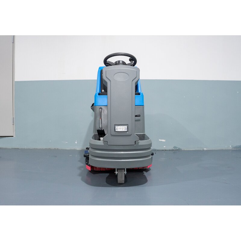 Industrial Ride-On Floor Scrubber - 85L 24V Factory