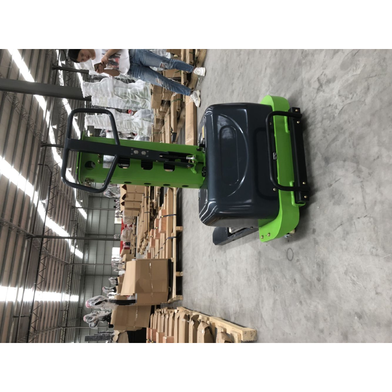Electric Semi Lift Stacker - 500-1000kg Stand on Factory