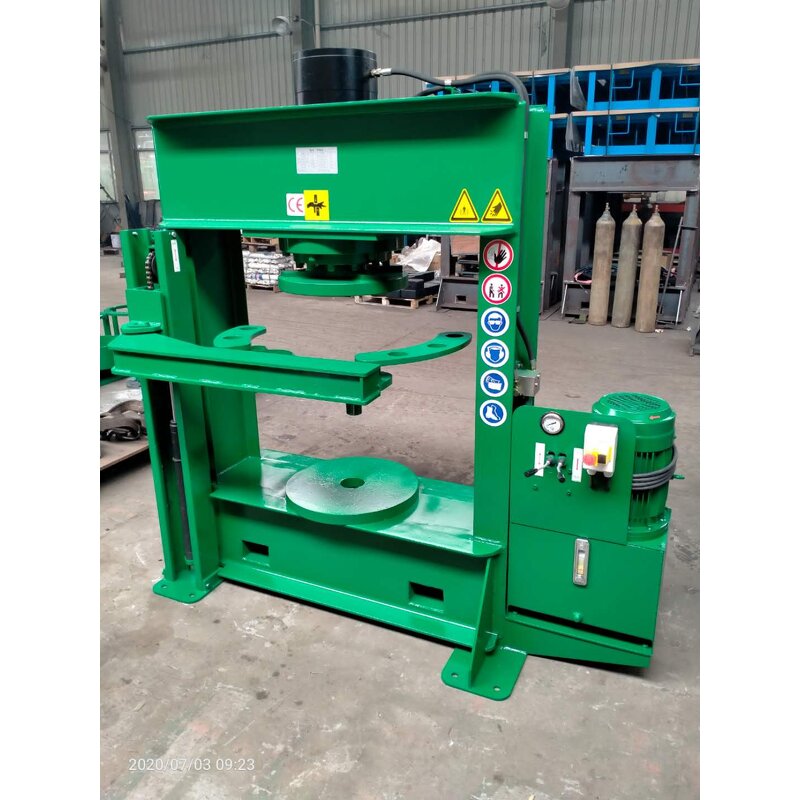 Hydraulic Solid Tire Press - 1200-2000kg CE Factory