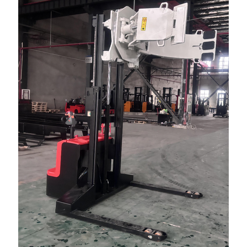 Custom Electric Stacker - Paper Roll Clamp Factory