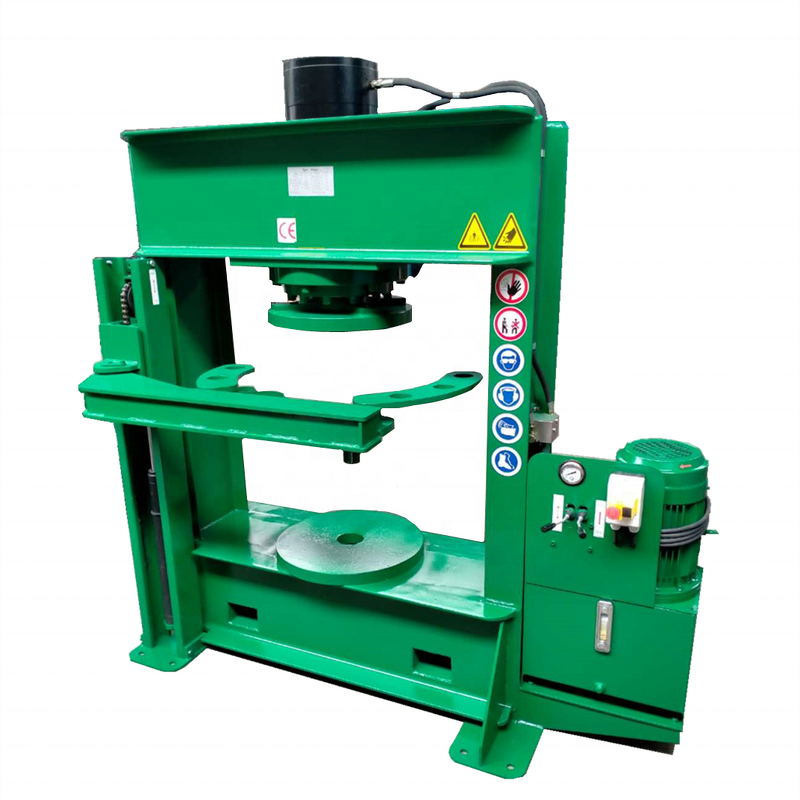 Solid Tyre Press Machine - 80ton with Tools Factory