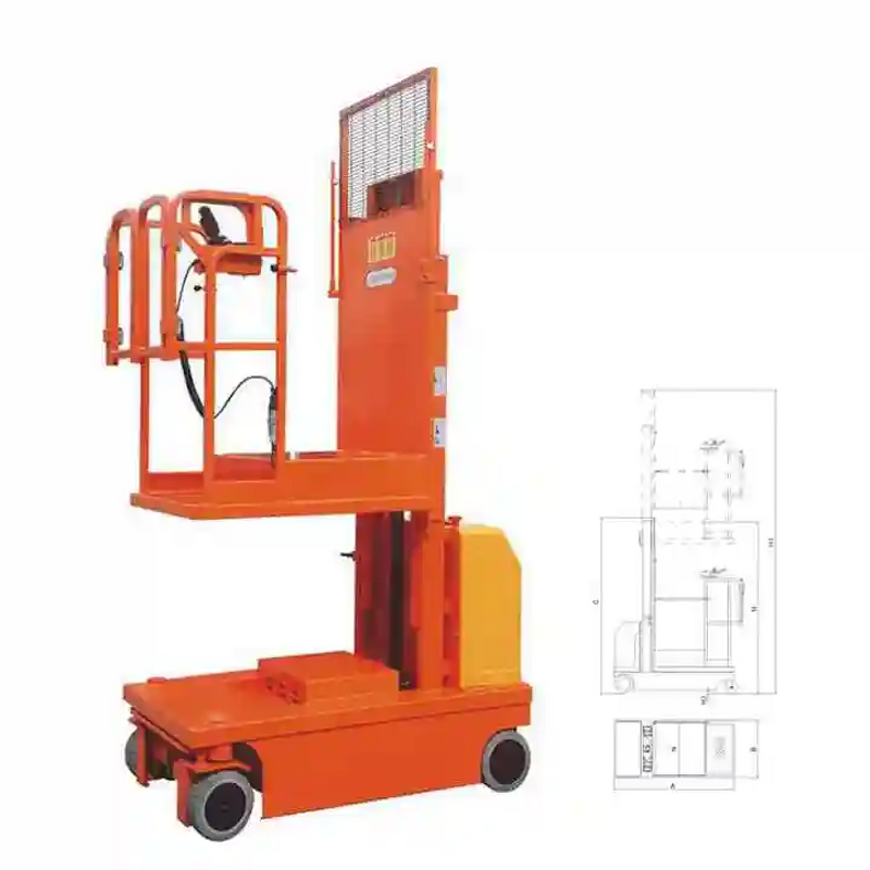 Electric Order Picker - 300kg Dual Picking Factory