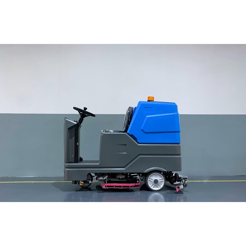 Electric Ride-On Floor Sweeper - Automatic Industrial Factory