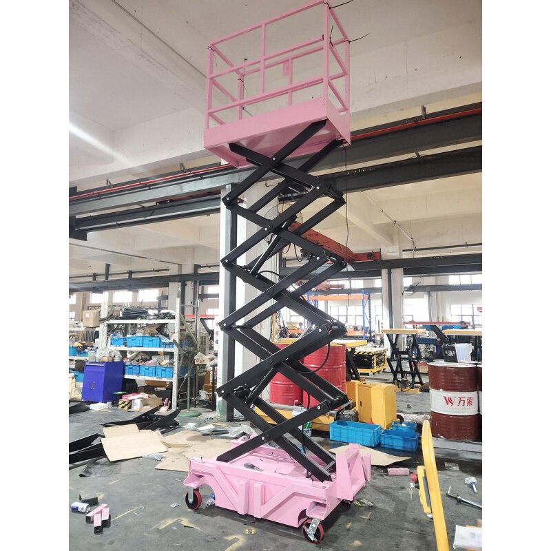 Semi-electric Scissor Lift - Portable OEM/ODM Factory