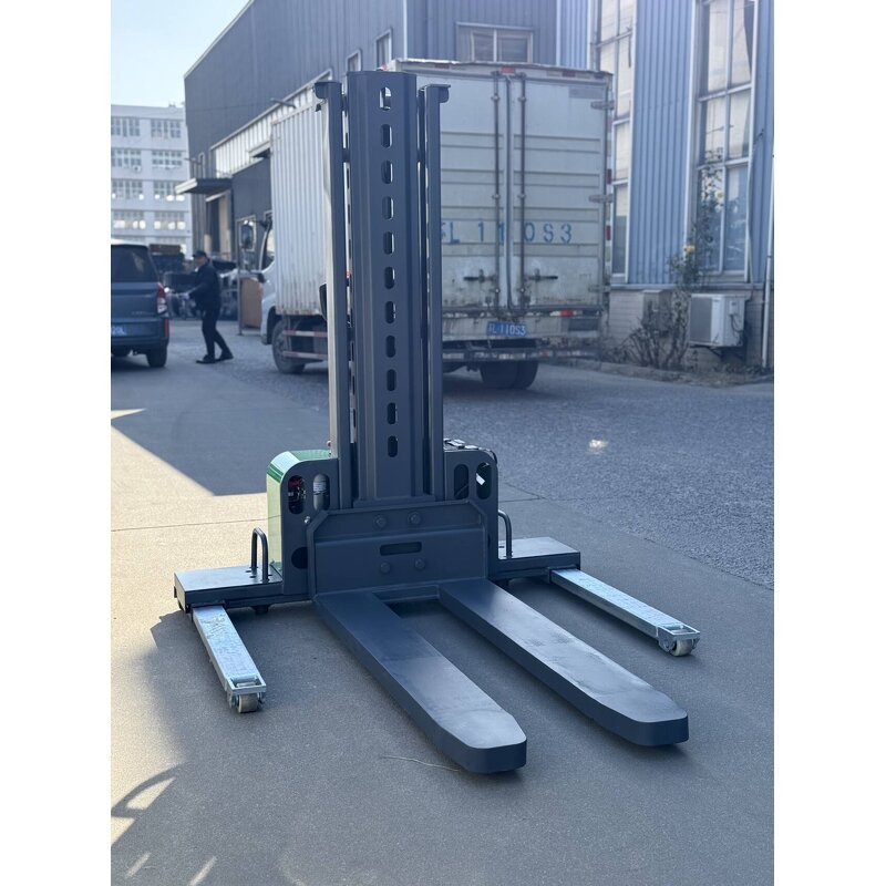 Electric Self Loading Stacker - 1000kg 1.5m Lift Factory