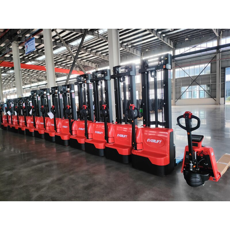 Electric Pallet Stacker - 1.5 Ton 4m Lift Factory