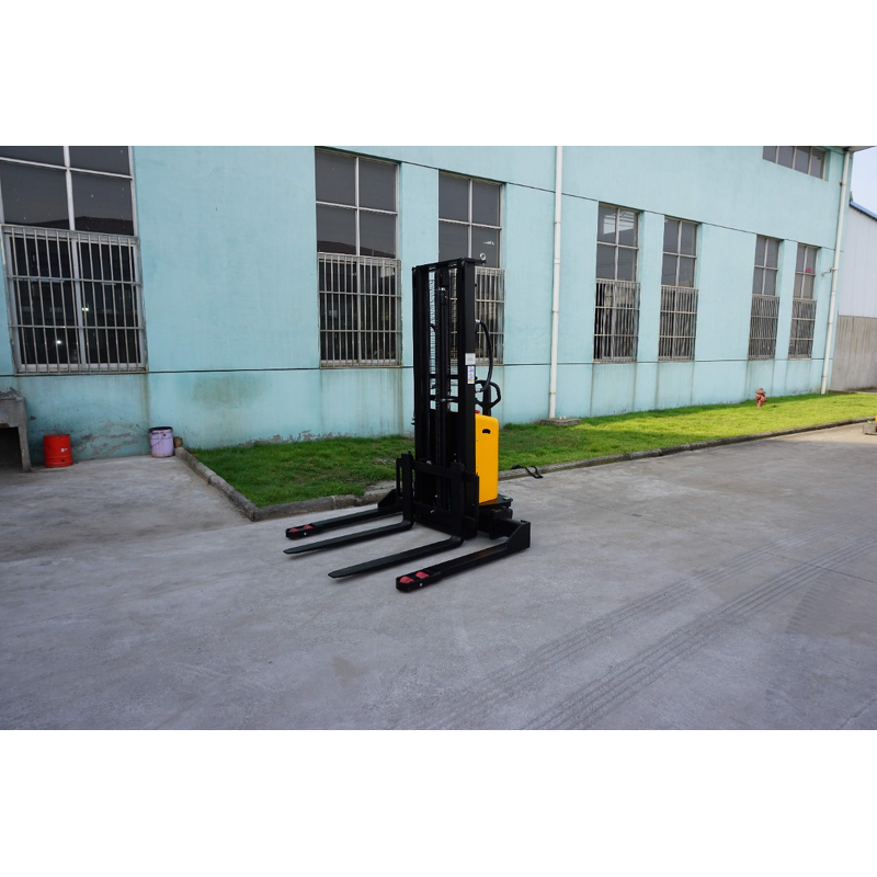 Semi Electric Stacker - 1.0-1.5ton Straddle Factory