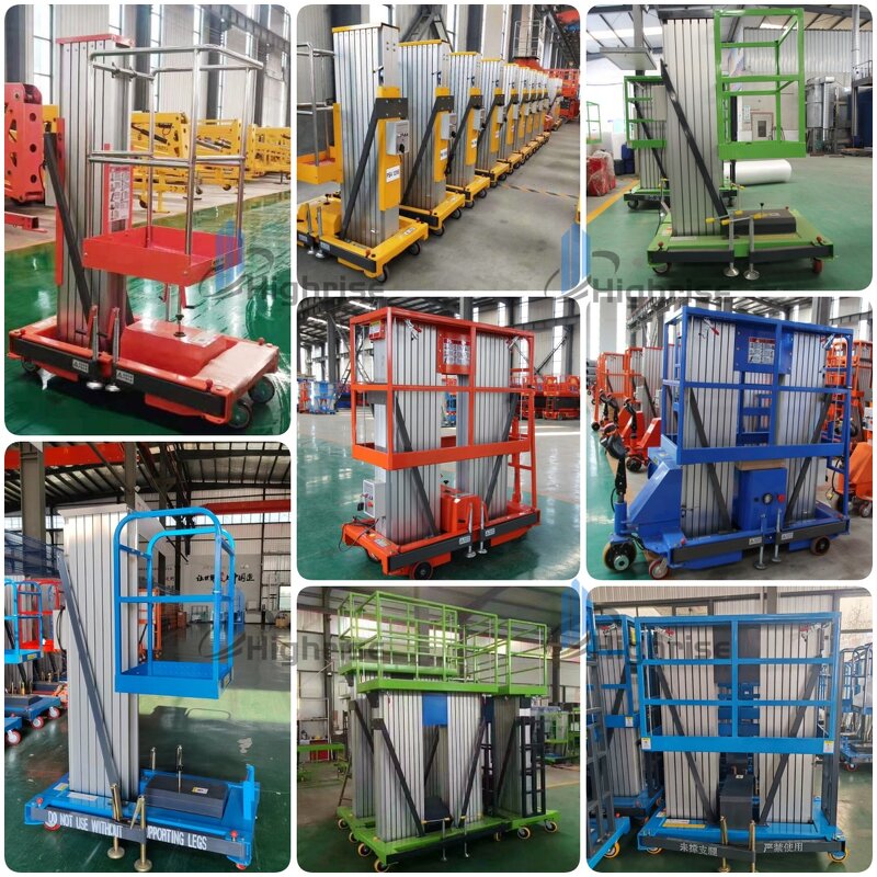 Mobile Lifting Platform Manufacturer - 6-10m Aluminum Mast Electric