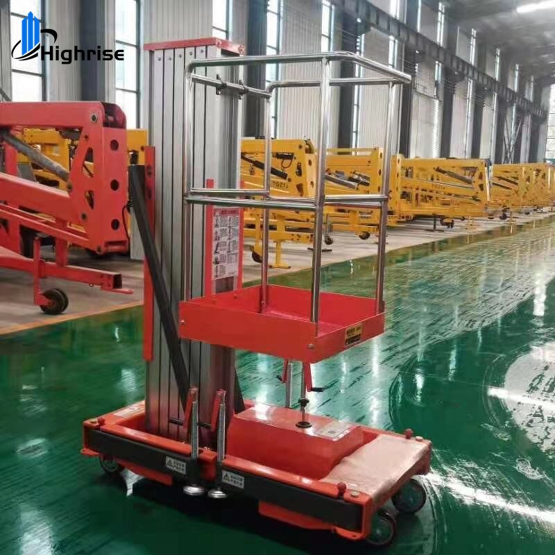 Vertical Lift Platform Factory - 9-10m 200kg Portable Hydraulic