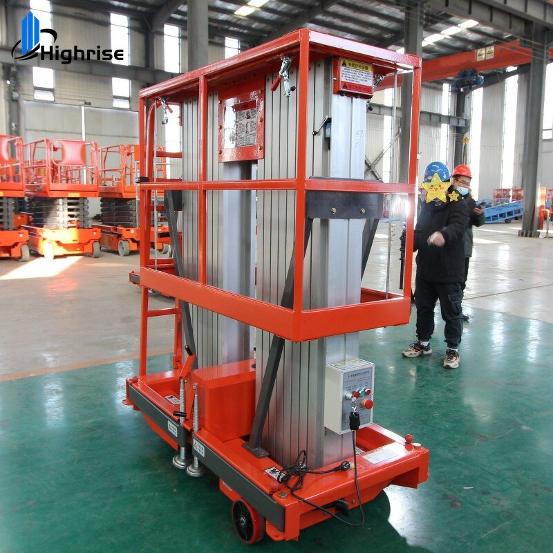 Vertical Lift Platform Factory - 9-10m 200kg Portable Hydraulic