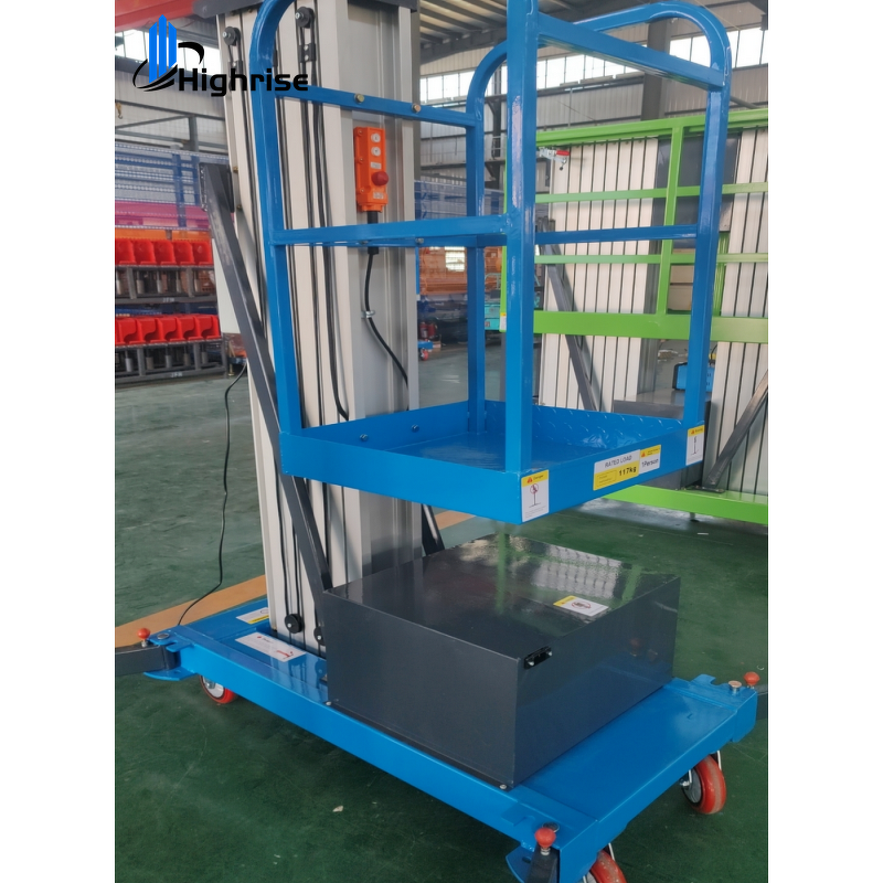 Vertical Lift Platform Factory - 9-10m 200kg Portable Hydraulic