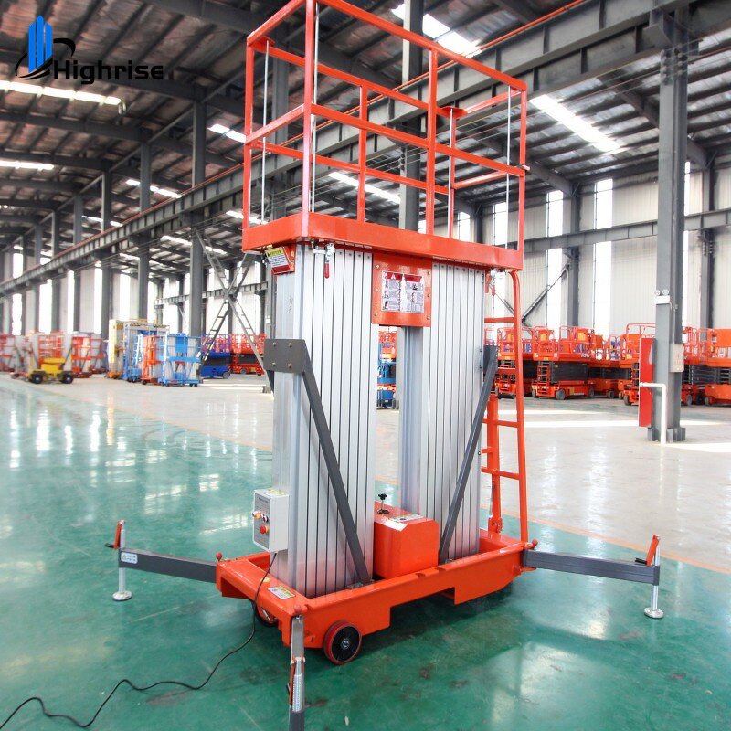 Vertical Lift Platform Factory - 9-10m 200kg Portable Hydraulic