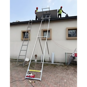 Roof Lifting Machine Factory - 20m Electric Steel Brick Stone