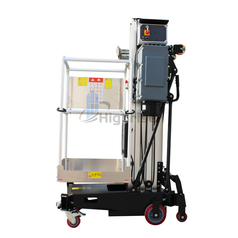 Vertical Mast Lift Manufacturer - 6-10m Push Around Aluminum