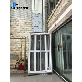 Home Elevator Factory - 2-3 Floor Hydraulic Outdoor Villa