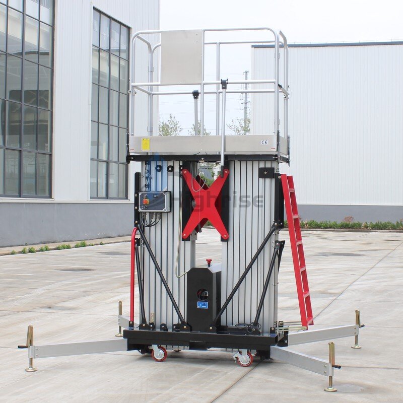 Vertical Mast Lift Factory - 200kg Portable Electric Push