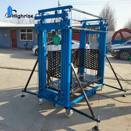 Scaffolding Lift Platform Factory - 6-8m 500kg Foldable Electric