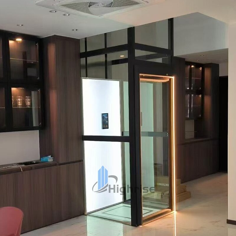 Home Elevator Factory - 2 Story Residential Hydraulic Outdoor