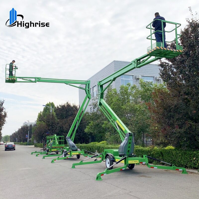 Boom Lift Supplier - 360 Swivel Turret Telescopic Spider