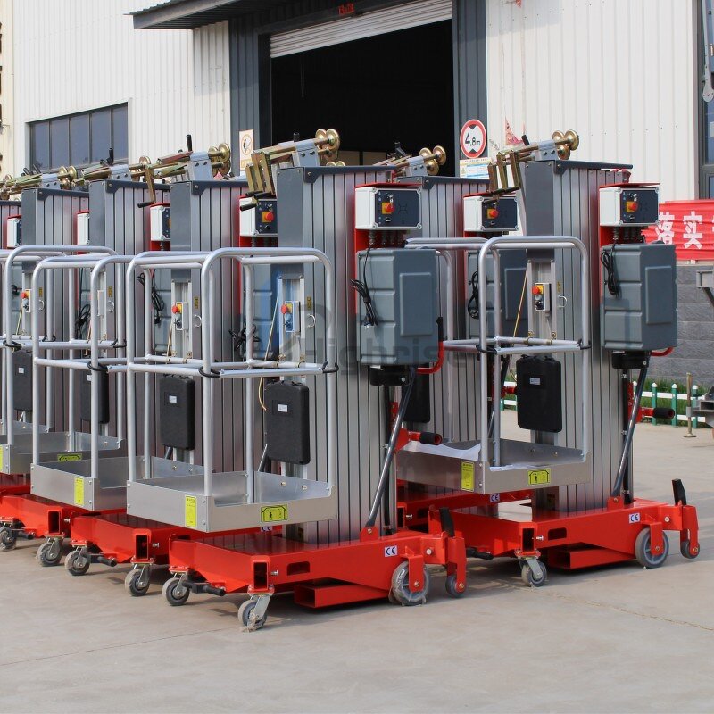 Mast Lift Factory - 5-16m Hydraulic Single Man Lift