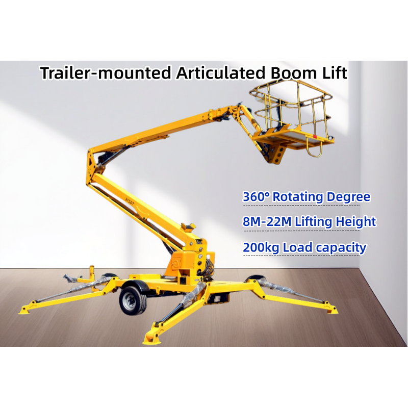 Boom Lift Factory - Towable Telescopic 20m Cherry Picker