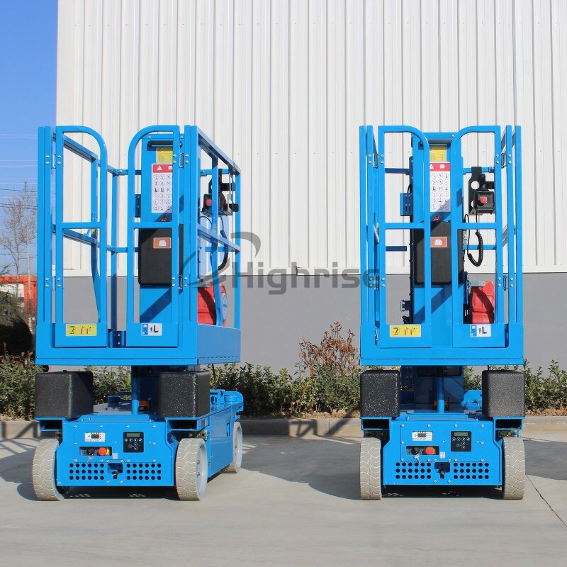 Telescopic Mast Lift Manufacturer - Manual Power Mini Vertical