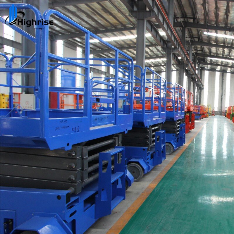 Scissor Lift Factory - 12m Self Propelled Hydraulic Cheap
