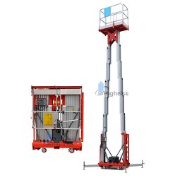 Vertical Mast Lift Factory - 200kg Portable Electric Push
