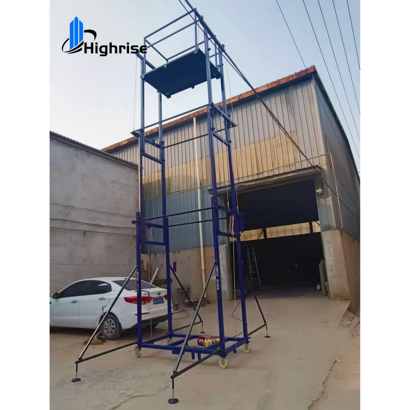 Scaffolding Platform Factory - 12m Vertical Electric 500kg