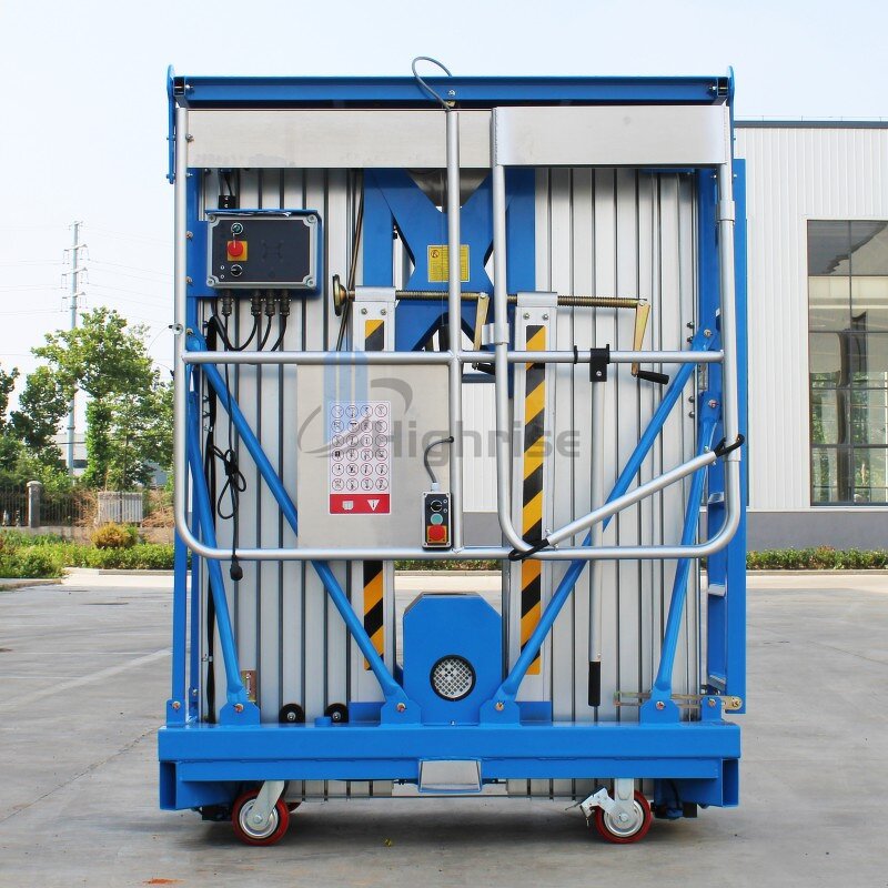 Vertical Mast Lift Factory - 200kg Portable Electric Push