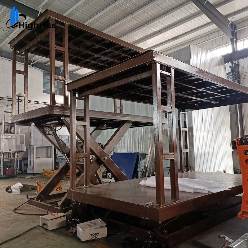 Car Lift Manufacturer - Stationary Scissor 3-5 Ton Display