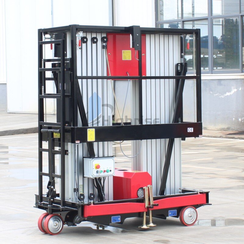 Vertical Mast Lift Factory - 200kg Portable Electric Push