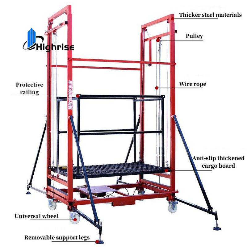 Lifting Scaffold Manufacturer - Remote Control Climbing 6-8m