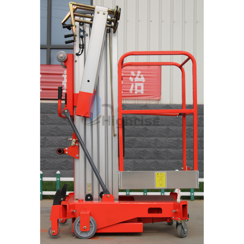 Vertical Mast Lift Manufacturer - 6-10m Push Around Aluminum