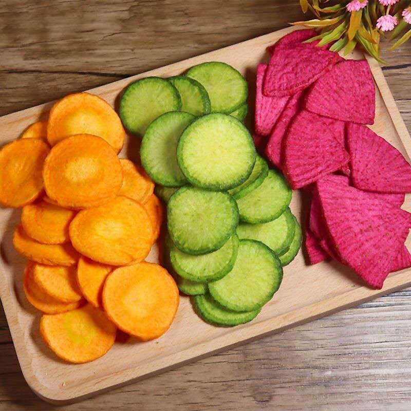 Hot Sales Free Sample Low-temperature Fried Mixed Vegetable Chips