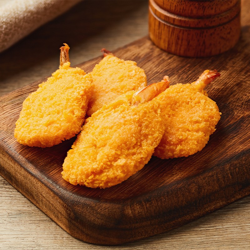 Free Sample OEM ODM Custom Package Original Flavor Cheese A Whole Shrimp Fried Tempura Shrimp