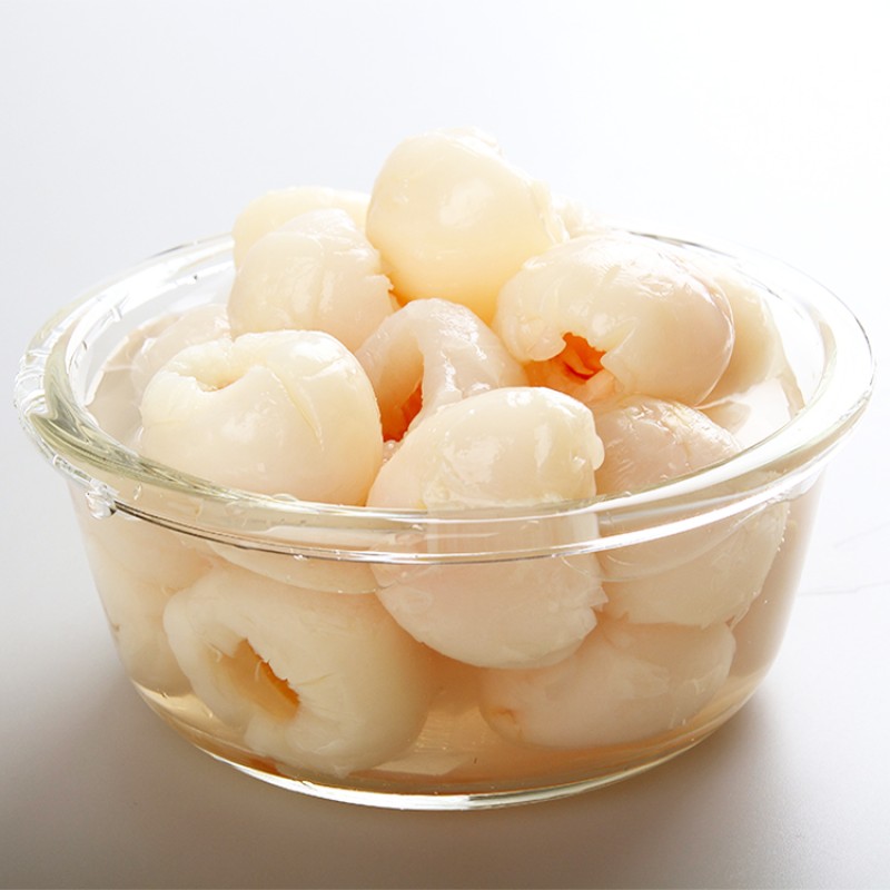 OEM ODM Free Sample Custom Package Factory Wholesale Price Fruit Organic 567g Canned Lychee