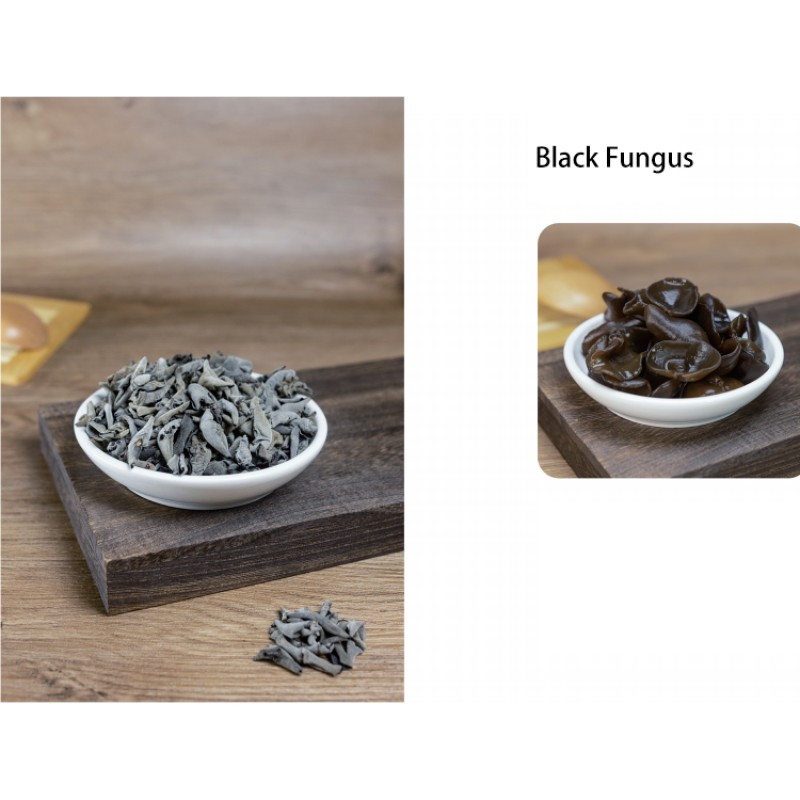 OEM ODM Free Sample Custom LOGO Package Whole Strip Slice White Bcck Black Mini Black Fungus Dried
